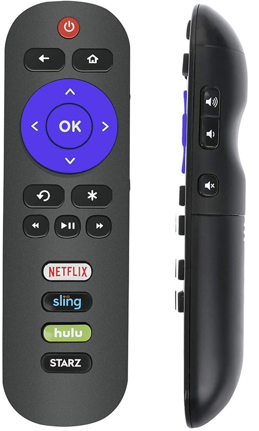 Universal Remote Compatible with All TCL Roku TV - No Setup Required