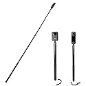 PellKing Long 77inch Invisible Selfie Stick for Insta360 ONE X5,X4, X3, X2, X, Insta360 ONE R, RS, DJI OSMO 360,GoPro Max, Insta 360 Camera 1/4"