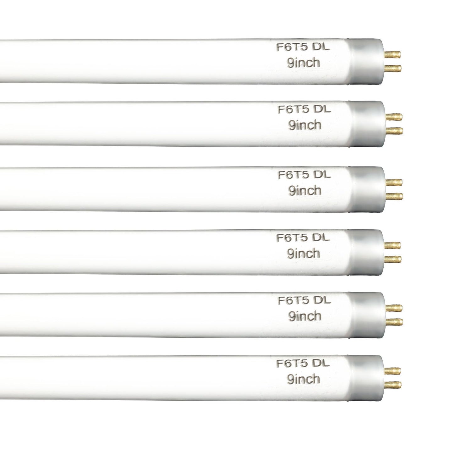 Accway (6 Pack) F6T5/DL 6500K Fluorescent Light Bulb, F6T5/D 6W Day Light T5 Liner Tube, G5 Base Replacement for Camping Lanterns Lamp F6T5/TTL Make