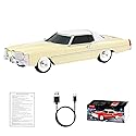 WSTER WS-1966 Retro Sedan Bluetooth Car Replica Speaker - HD Stereo, TWS, FM, USB/TF, LED Lights, Type-C - Portable Model Car Speaker with Mic