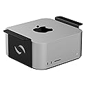 HumanCentric Under Desk Mount Compatible with Mac Studio, Mounting Stand Bracket for M4 M3 M2 M1, Heat Dissipation, Anti-Scratch, Secure or Hide