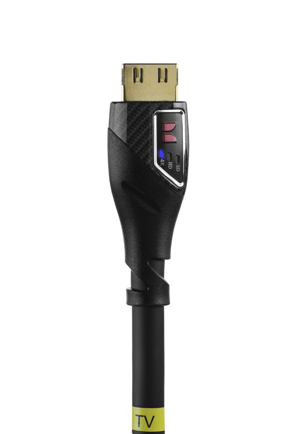 Monster Cable UltraHD Black Platinum Ultimate High Speed HDMI Cable with Ethernet and Performance Indicator, 5'