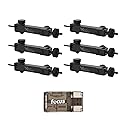 Wildgame Innovations Eco Mount (6-Pack) - Compatible with Cameras and Solar Power Packs Bundle with Card Reader (7 Items)