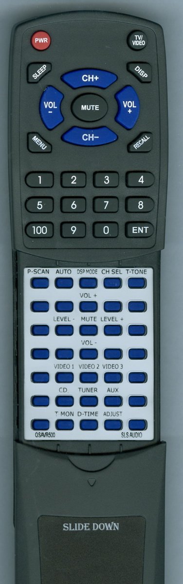 Replacement Remote Control for SLS Audio RC102, QSAVR500
