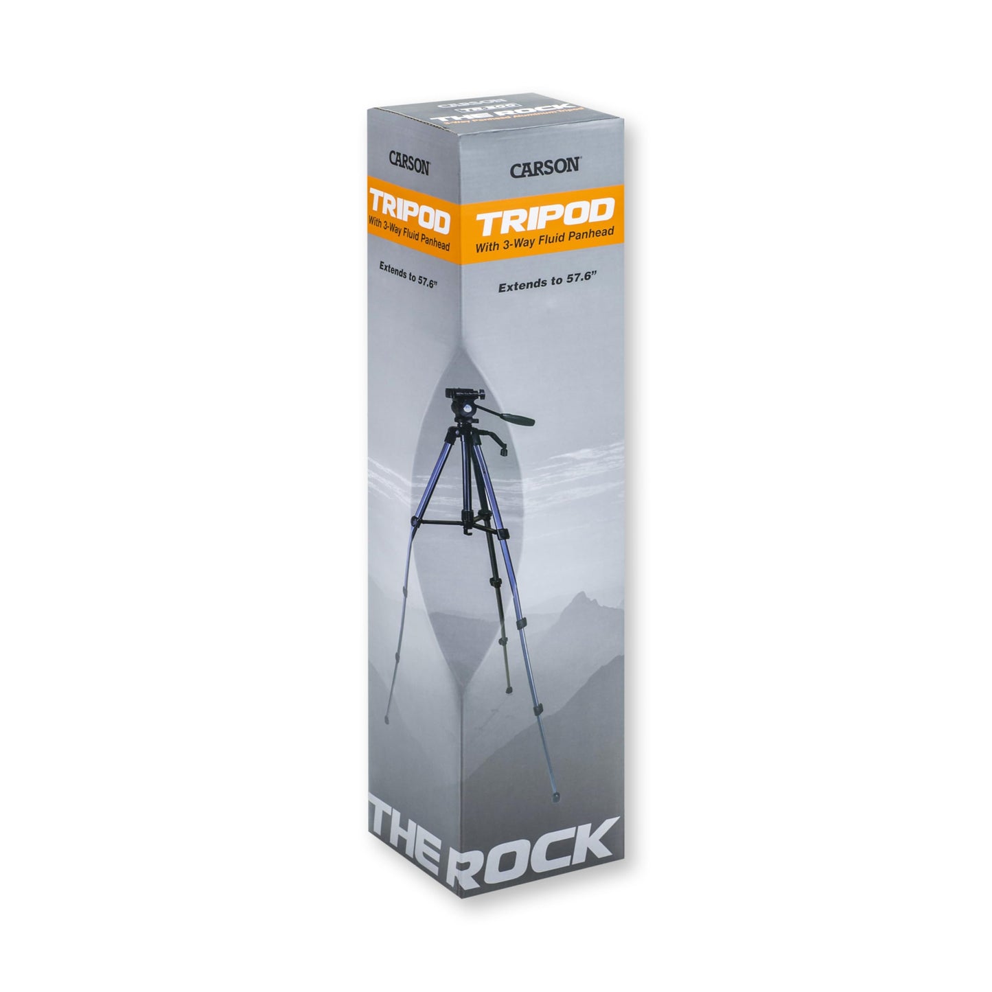 Carson The Rock 57.6'' 3-Way Fluid Panhead Tripod (TR-200)