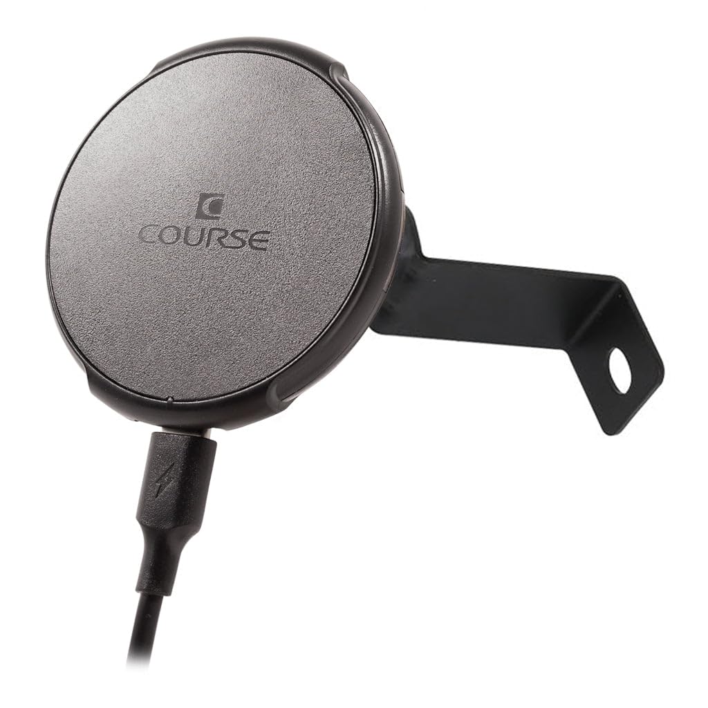 Course Motorsports DirectFit Phone Mount - Magnetic or Wireless Charging for Chevrolet/GMC 1500 (2014-2018) 2500, 3500 (2015-2019) Compatible with All