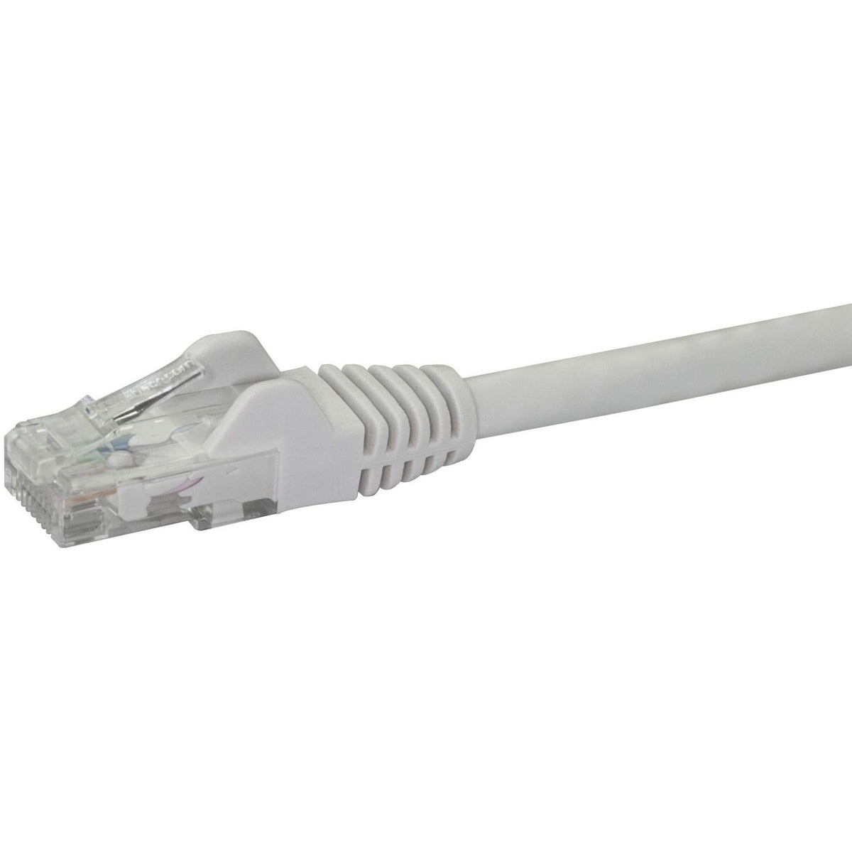 StarTech 100ft CAT6 Ethernet Cable - White CAT 6 Gigabit Ethernet Wire -250Mhz 100W PoE++ RJ45 UTP Category 6 Network Patch Cord Snagless