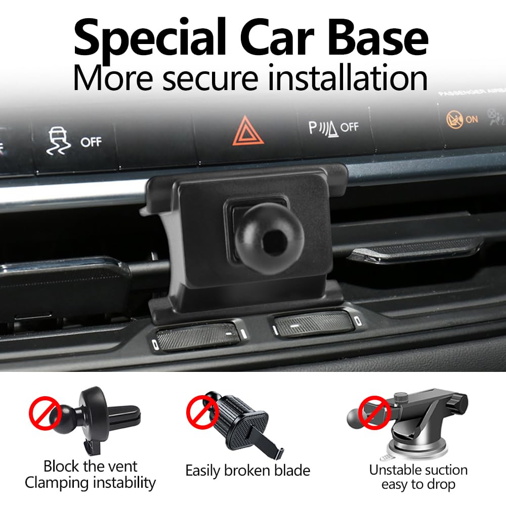 JIEZMO Car Magnetic Phone Mount for Jeep Compass 2022 2023 2024 2025 2026 Auto Interior Accessories Best Cellphone Holder Mobile Cradle Cell Phones