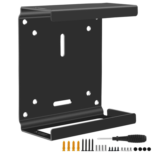 Freejia Metal Mini PC Mount Compatible with Beelink Mini PC Vesa Mount/Wall Mount/Under Desk Mount, Mount for Beelink S12 Pro Mini PC, SER6