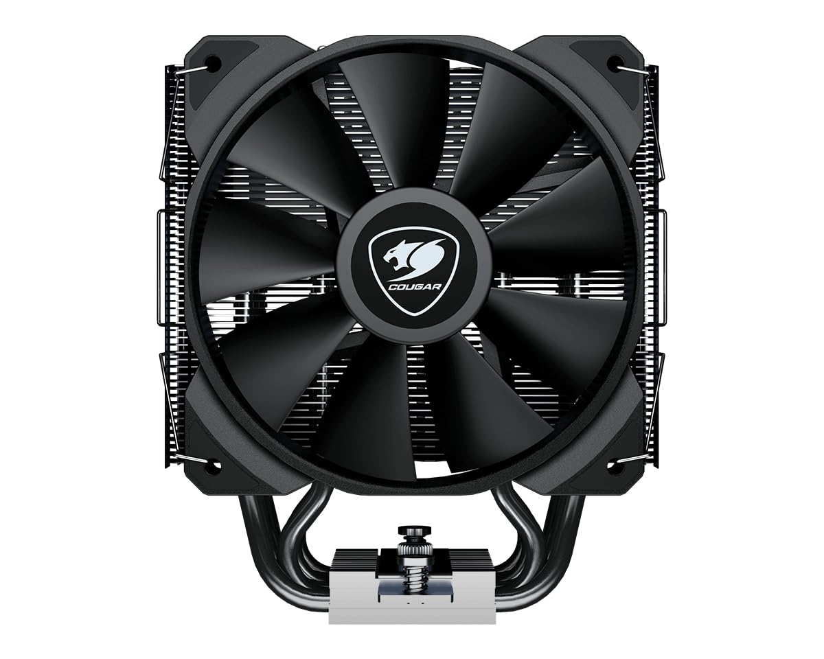 Cougar Forza Premium Air Cooler Series,120mm 2000 RPM, high-Performance Fans, Ultra-Silent Operation,Extremely Cooling (Forza 85 Essential)