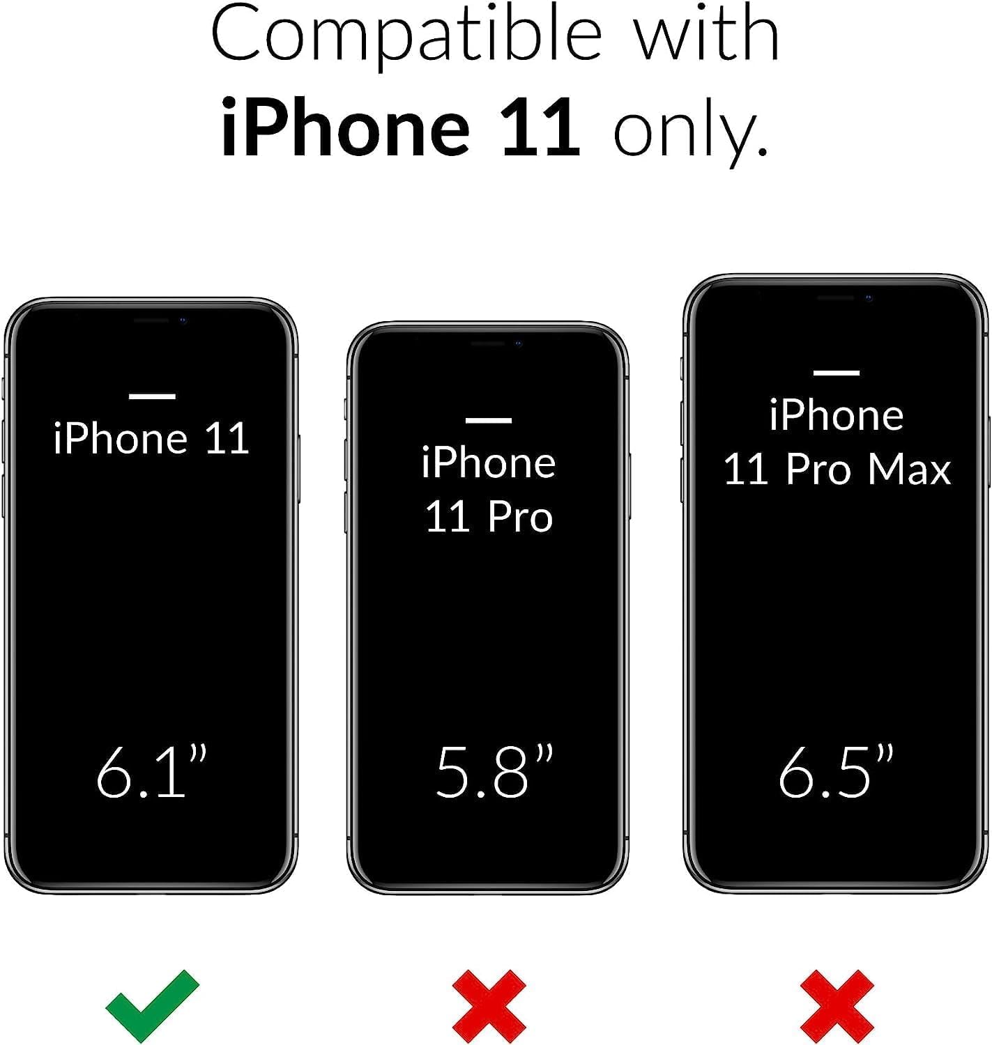 oakxco for iPhone 11 Pro Max Case Silicone, Ultra Slim Thin Phone Case for Women Girls, Plain Minimalist Aesthetic Cute Girly Design, Soft Rubber TPU