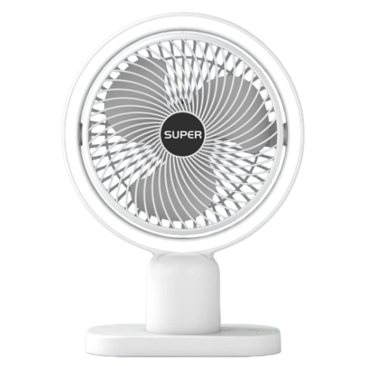 Jonakise Desktop mini desktop small fan with strong wind and LED light