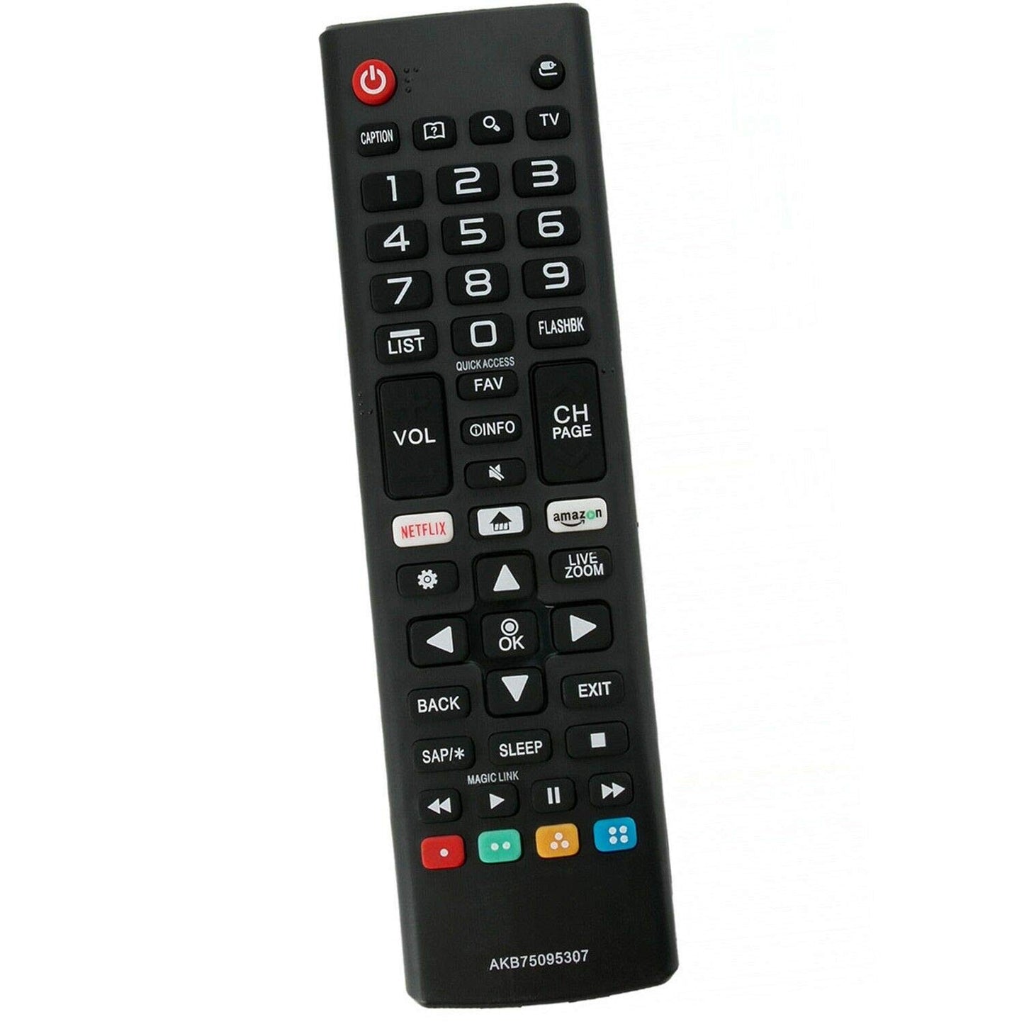 New AKB75095307 Replace Remote Control Compatible with LG Smart TV 43LJ550M 43LJ5500 43LJ5550 49LJ550M 49LJ5500 49LJ5550 55LJ550M 55LJ5500 55LJ5550