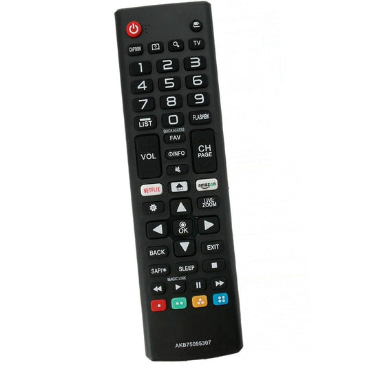 New AKB75095307 Replace Remote Control Compatible with LG Smart TV 43LJ550M 43LJ5500 43LJ5550 49LJ550M 49LJ5500 49LJ5550 55LJ550M 55LJ5500 55LJ5550