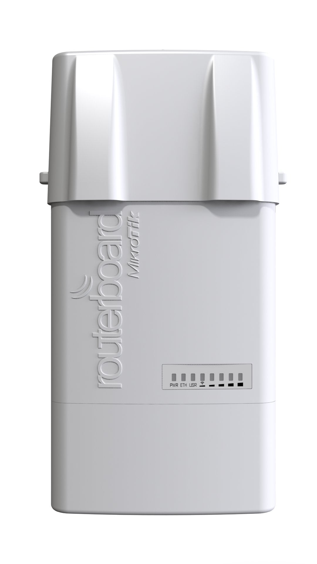 Mikrotik Wireless BaseBox 2 RB912UAG-2HPnD-OUT 2.4Ghz AP/Backbone/CPE with 1x Gigabit Port 2X RPSMA Connectors and 1x miniPCI-e Slot