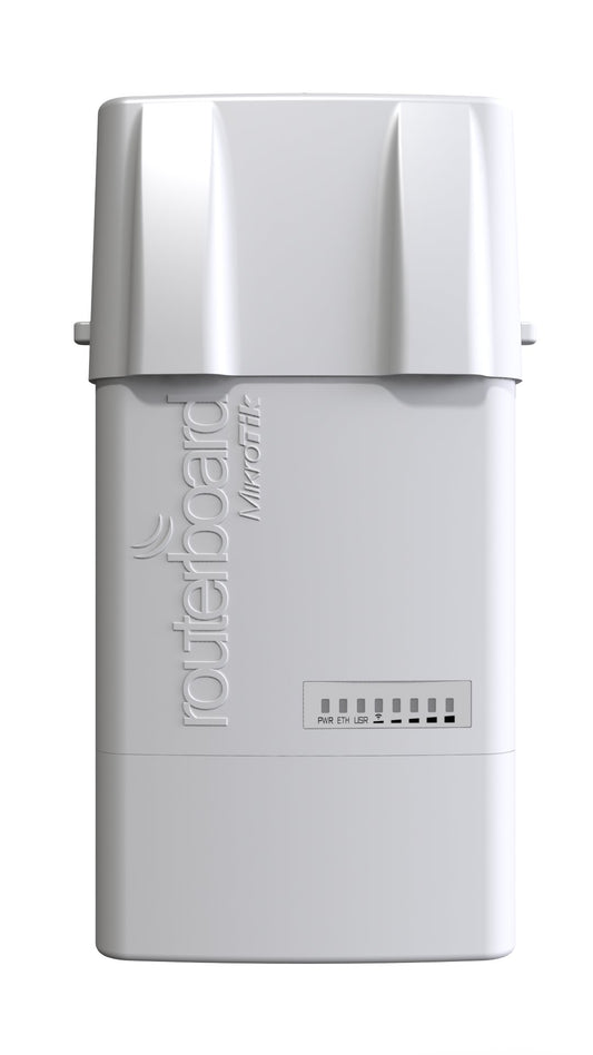 Mikrotik Wireless BaseBox 2 RB912UAG-2HPnD-OUT 2.4Ghz AP/Backbone/CPE with 1x Gigabit Port 2X RPSMA Connectors and 1x miniPCI-e Slot