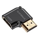 AudioQuest HDMI 90° NU/L Flat Adaptor Narrow Up (NU) Left Bend