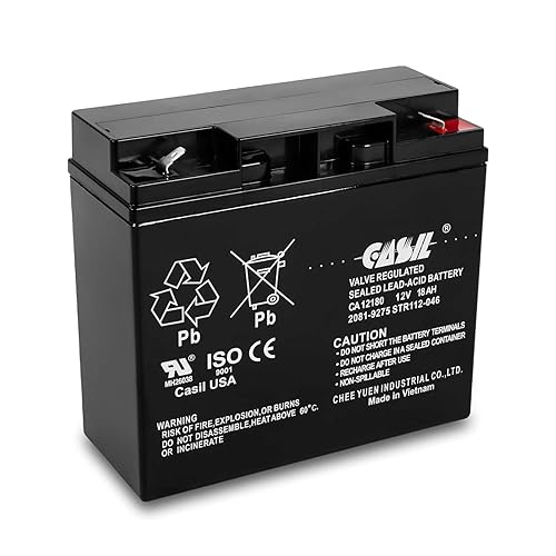 Simplex 2081-9275 Fire Alarm Control Panel Battery 12V 18Ah F2