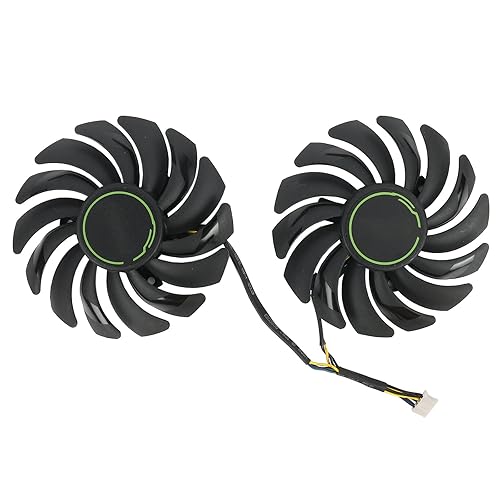 inRobert 87mm RTX-2060-GPU-Cooling-Fan for MSI-GTX-1660-Ti-SUPER-VENTUS-XS-Graphics-Card-Fan-PLD09210S12HH