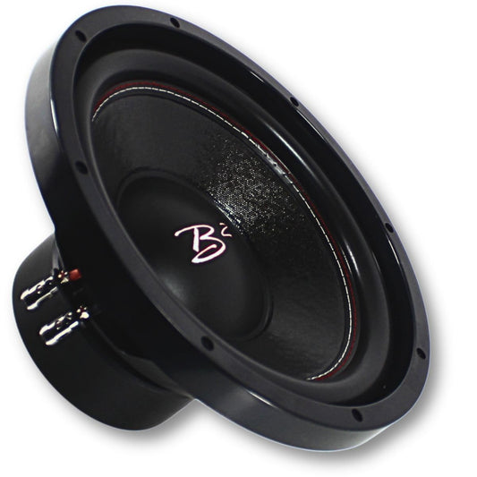 B2 Audio Rave 12" DVC 4 Ohm 2.5" VC 500W RMS Shallow Mount Subwoofer