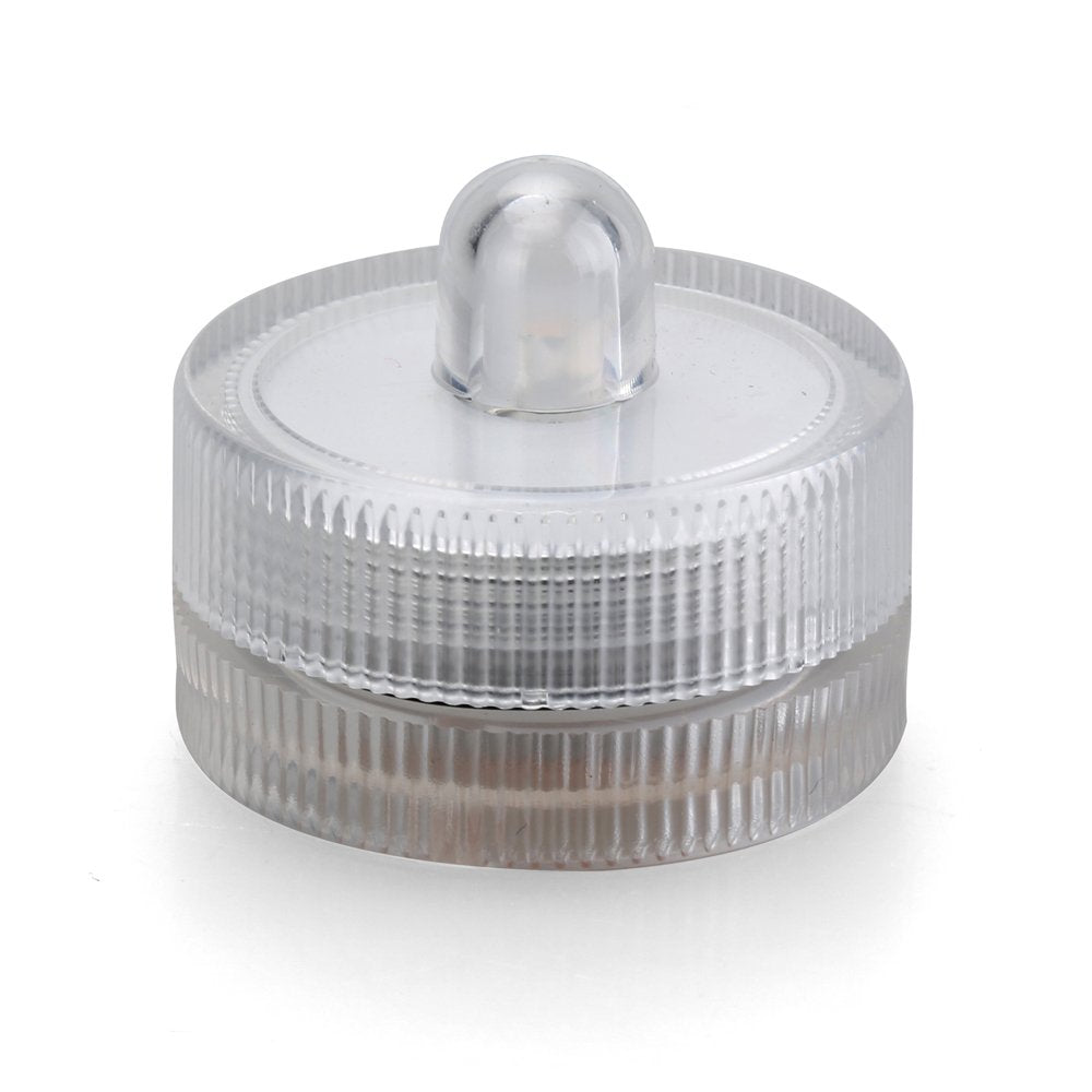 Halloween Lights Submersible LED Lights cr2032 Battery Powered Underwater Waterproof LED Tea Light for Events Wedding Centerpieces Vase Floral Xmas