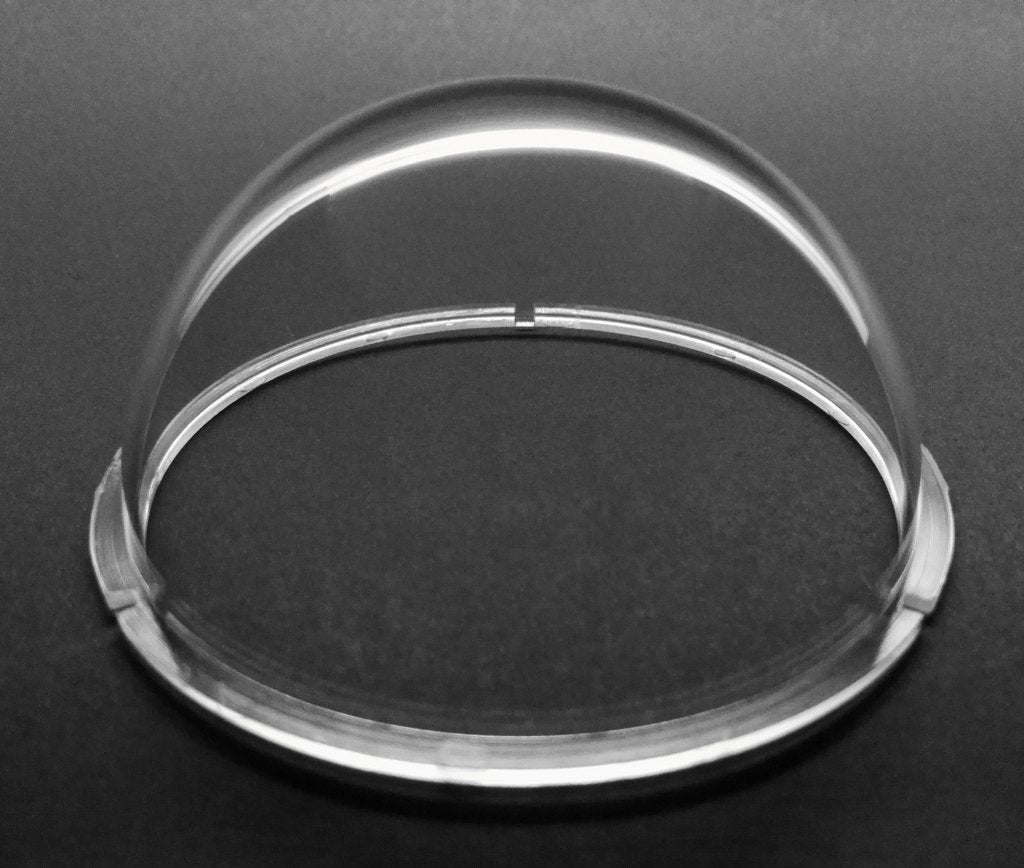 JMX 2.9 Inch Acrylic Indoor/Outdoor CCTV Clear Camera Dome Cover Security Camera Housing