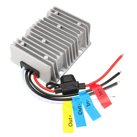 uxcell NEW Big-Size Waterproof DC 36V (28-50V) to 12V 30A 360W Car Power Supply Module Voltage Converter Regulator