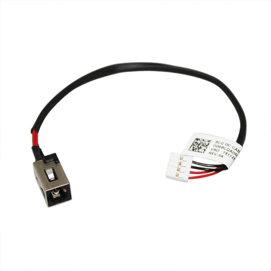 GinTai AC DC in Power Jack with Cable Socket Plug Charging Port Replacement for Toshiba Satellite C55D-A5333 C55D-A5381 (Cable legth 16cm)
