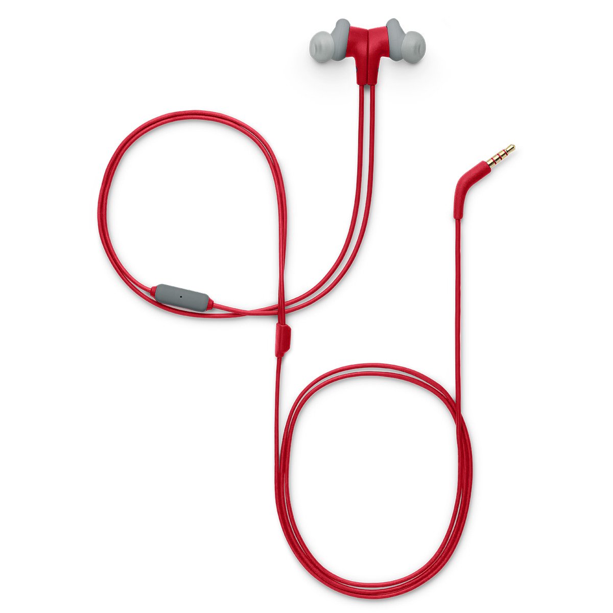 JBL Endurance RUN - Wired Sport In-Ear Headphones - Red