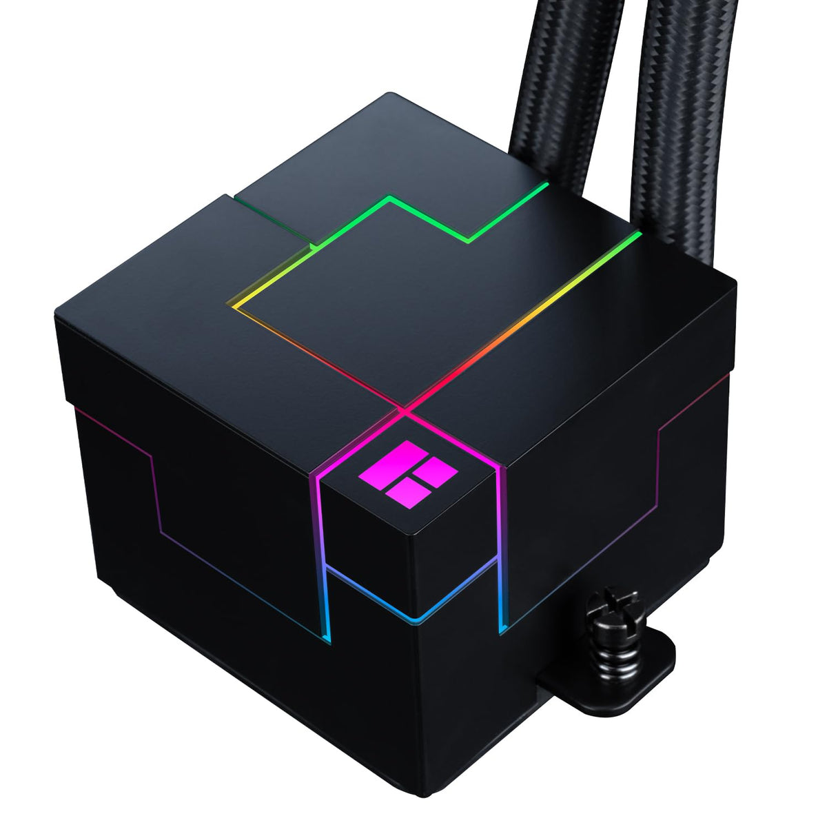 Thermalright Core Matrix 360 Black CPU Liquid Cooler with 120mm PWM Fan,360 Black Cold Row Specification,Integrated Water Cooler