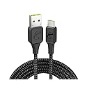 InfinityLab InstantConnect USB-A to USB-C - Charging Cable for USB-C Devices - Black, 5 feet