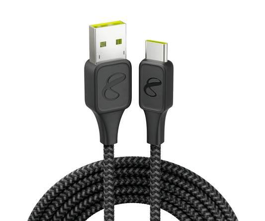 InfinityLab InstantConnect USB-A to USB-C - Charging Cable for USB-C Devices - Black, 5 feet