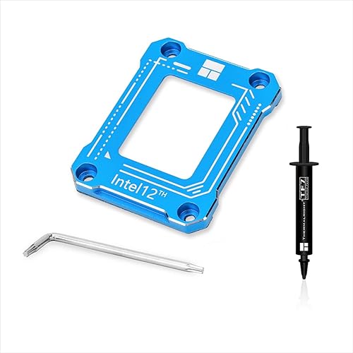 Thermalright intel LGA1700 CPU Frame LGA1700-BCF Blue, L-Shaped Driver / TF7 0.08 oz (2 g) Included