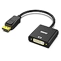 BENFEI DisplayPort to DVI, Gold-Plated DP to DVI Adapter (Male to Female) Compatible for Lenovo, Dell, HP and Other Brand