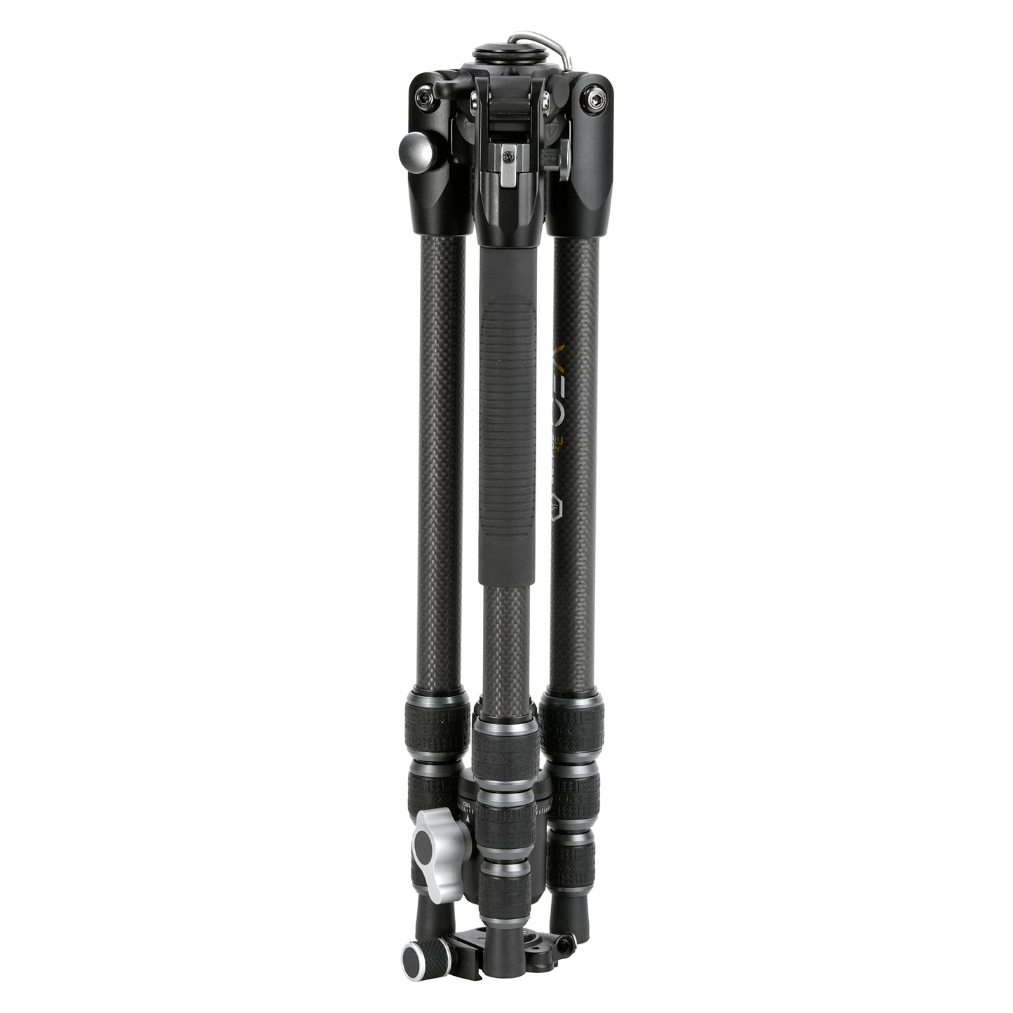 Vanguard VEO3T204CBP Carbon Fiber Travel Tripod with Ball Head, Removeable Pan Handle, and Quick Shoe with Built-in Smartphone Holder