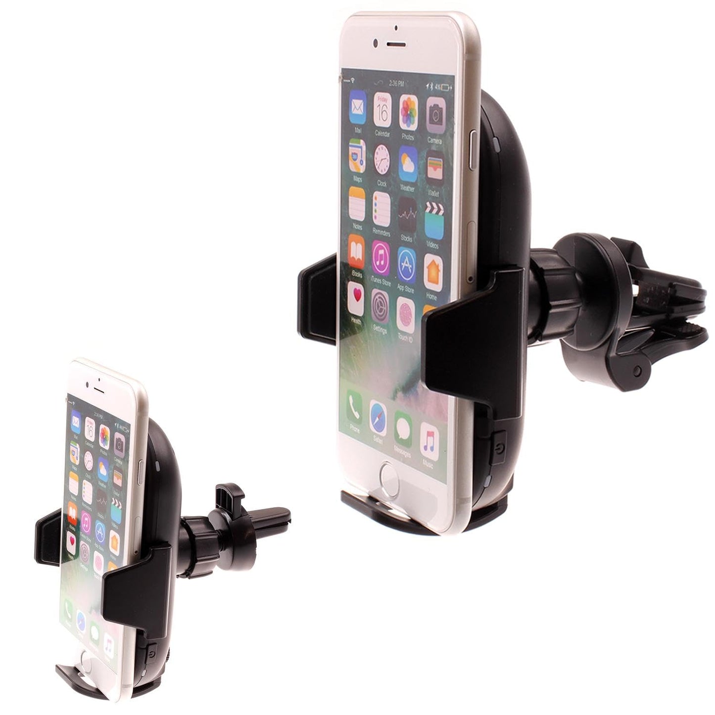 Fonus Car Wireless Charger Mount Air Vent Holder Compatible with Motorola Moto G Power 5G (2025,2024), Fast Charge Cradle Dock Auto Sensor 10W