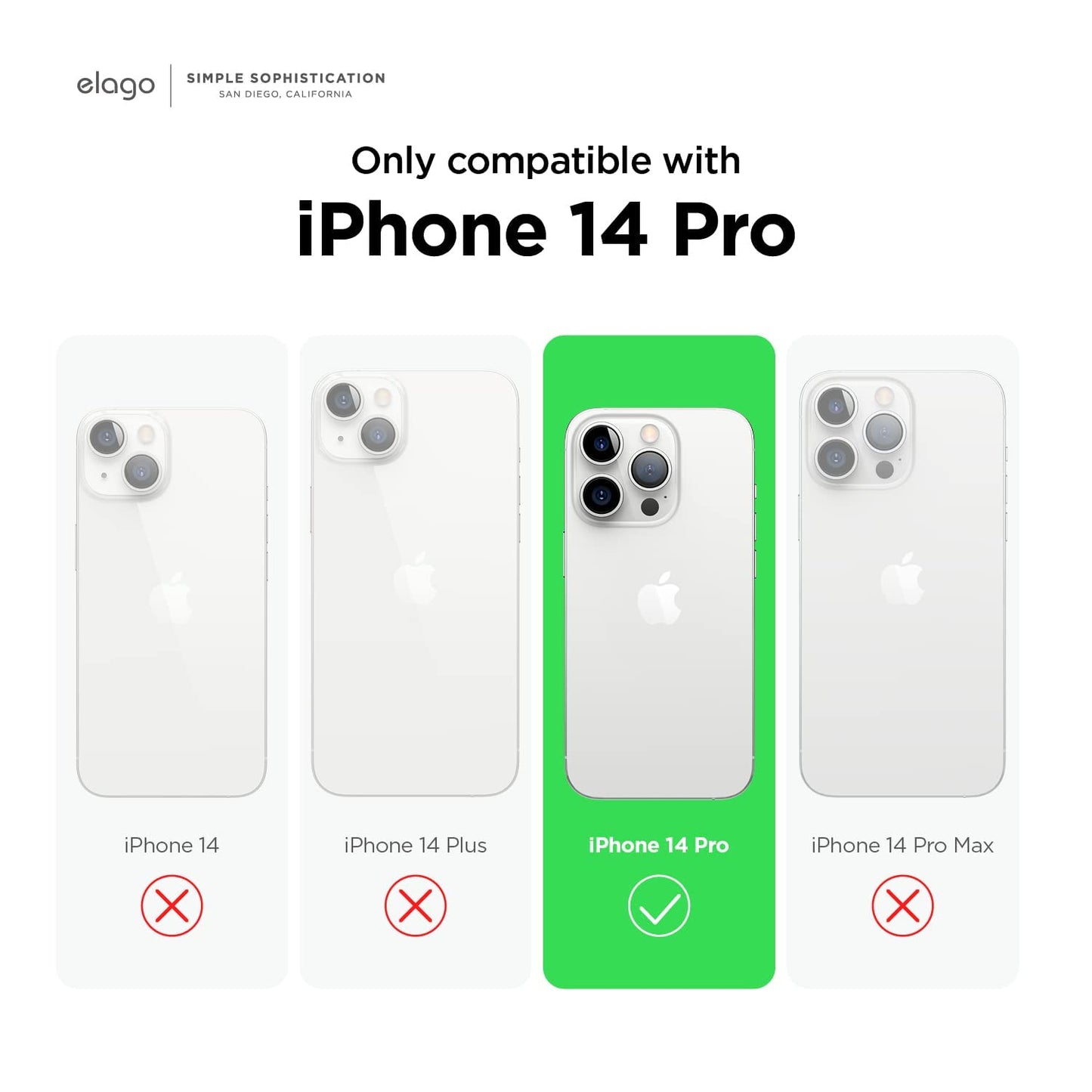 elago Premium Liquid Silicone Case for iPhone 14 Pro