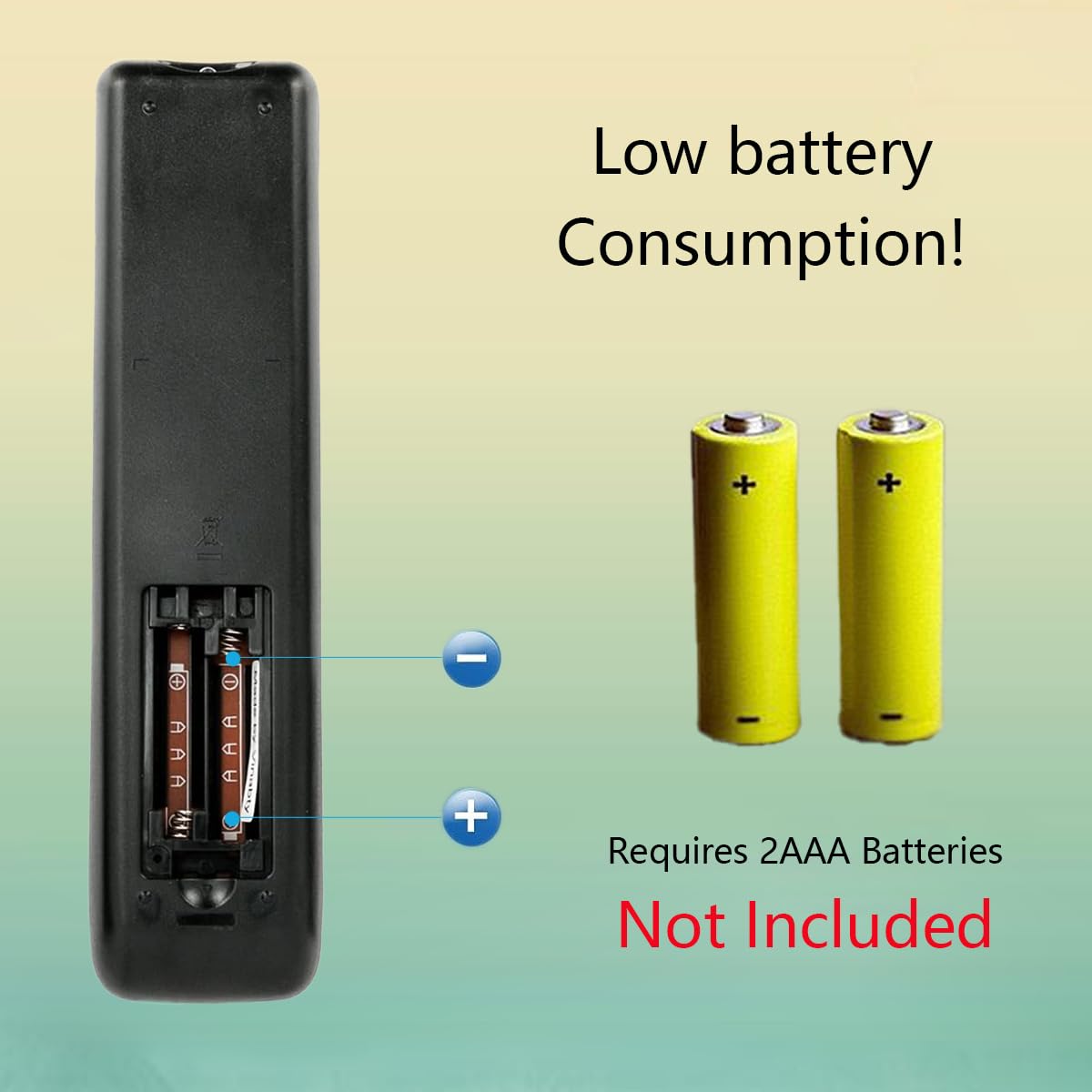 GHUST BN59-01041A Replacement Remote Control for Samsung TV LN40D630 LN40D630M3F LN46C550 LN46C550J1F LN46C600 LN46C600F3F LN46C610 LN46C610N1F