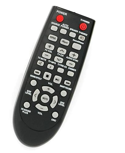 Replaced Remote Control Compatible for Samsung HW-D350/XE HW-D450/XE HW-D550/ZC HW-D570/EN HW-E550ZA HW-F550/XA HW-F750 HW-FM45C HW-H551ZA Home