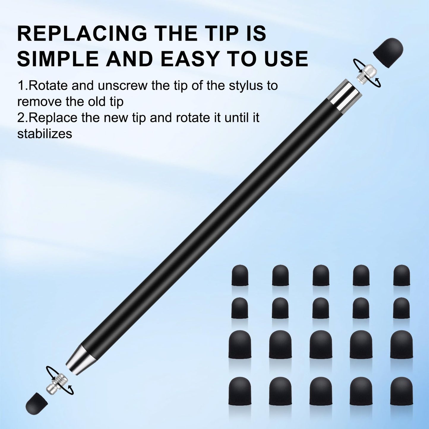 Stylus Pen [10 Pack] Universal Capacitive Touch Screen Pens