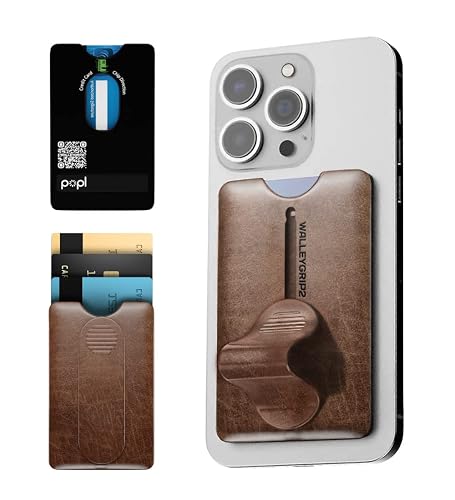 Magnetic Phone Wallet Compatible with Apple MagSafe - Wallet for iPhone 16/15/14/13/12 Pro/Max/Plus - Detachable, Waterproof, Magnet Phone Card Holder
