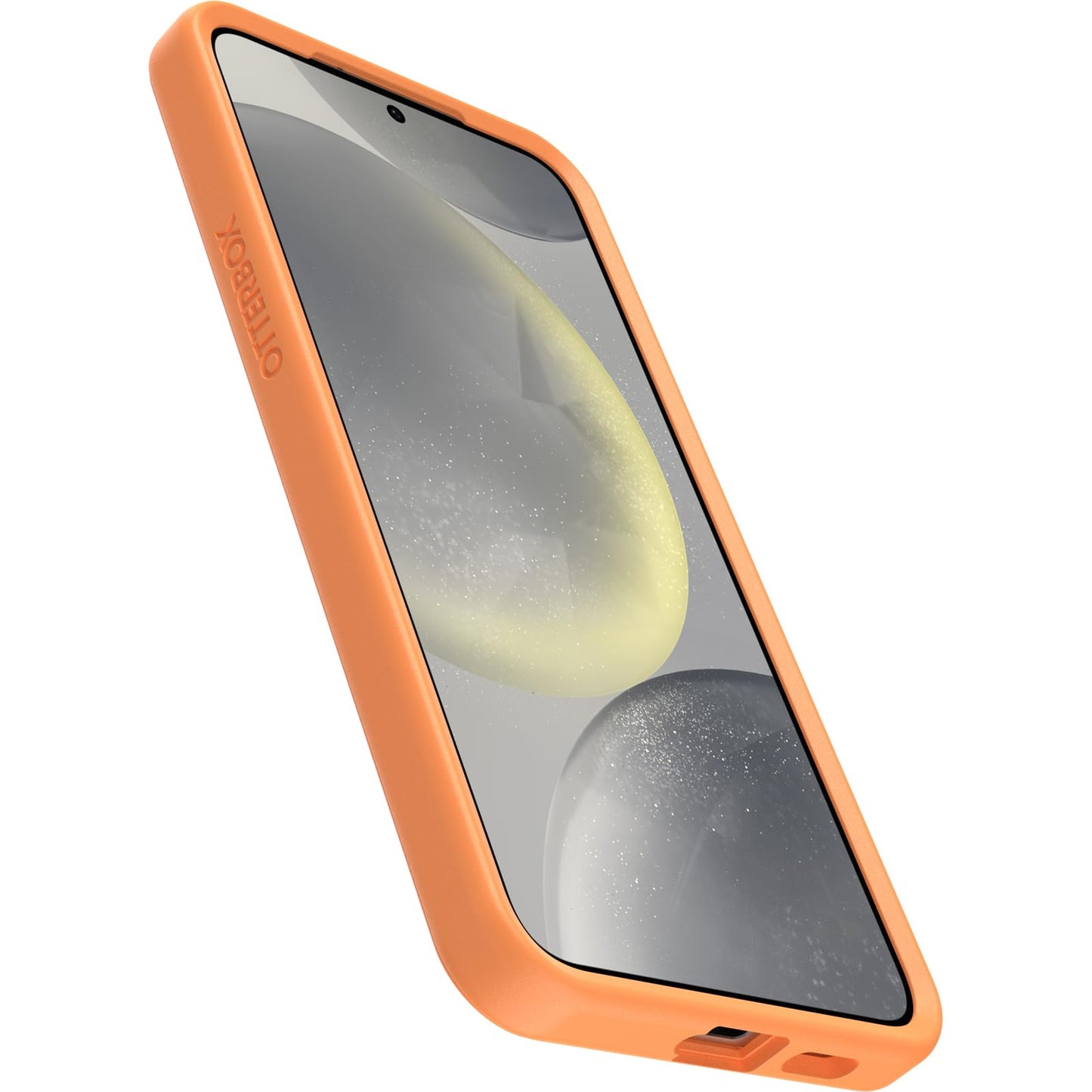 OtterBox Samsung Galaxy S24+ Symmetry Series Case - Sunstone (Orange), Ultra-Sleek, Wireless Charging Compatible, Raised Edges Protect Camera & Screen