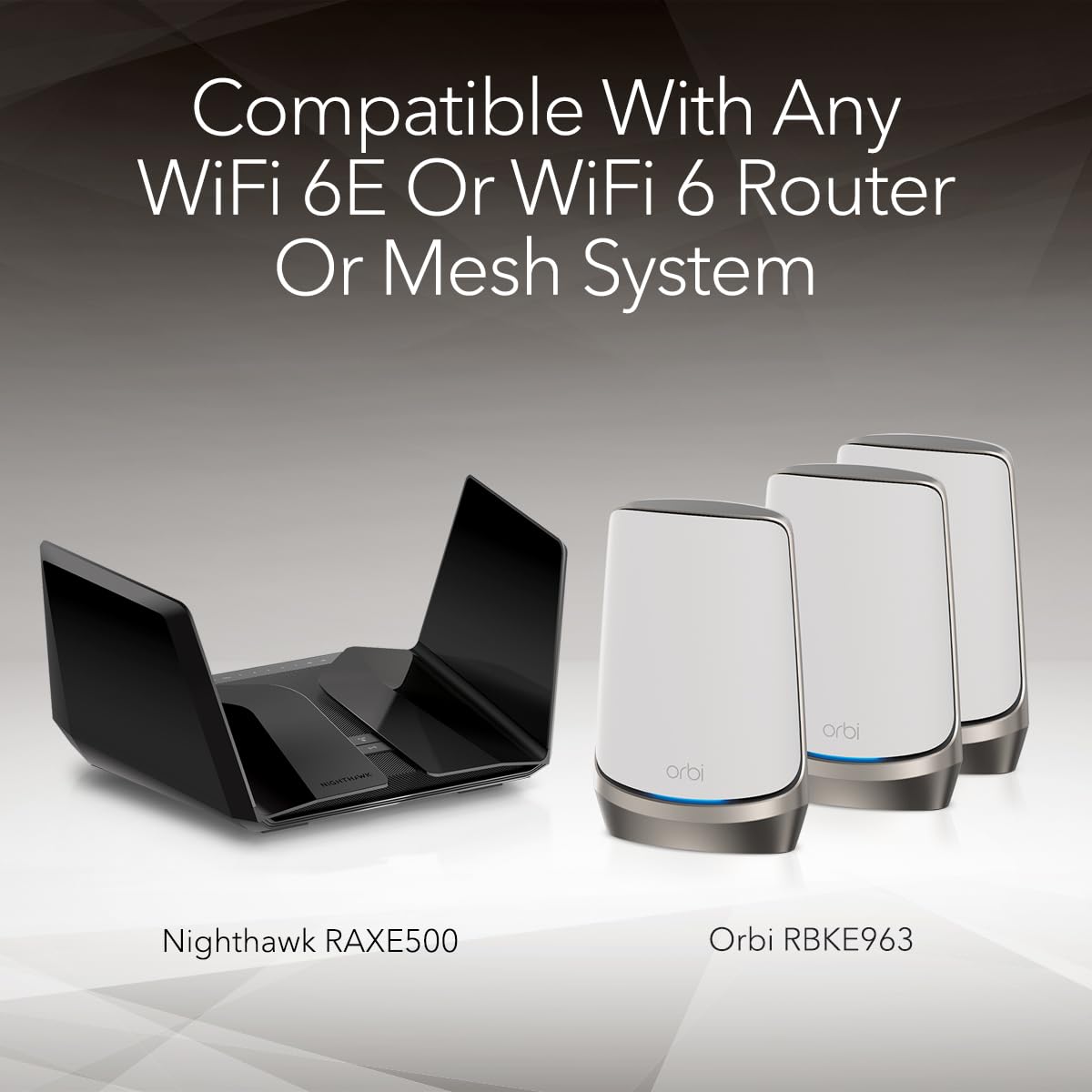 NETGEAR Nighthawk WiFi 6E USB 3.0 Adapter (A8000) - AXE3000 Tri-Band Wireless Gigabit Speed (Up to 3Gbps) - New 6GHz Band - Works with Any WiFi 6 or