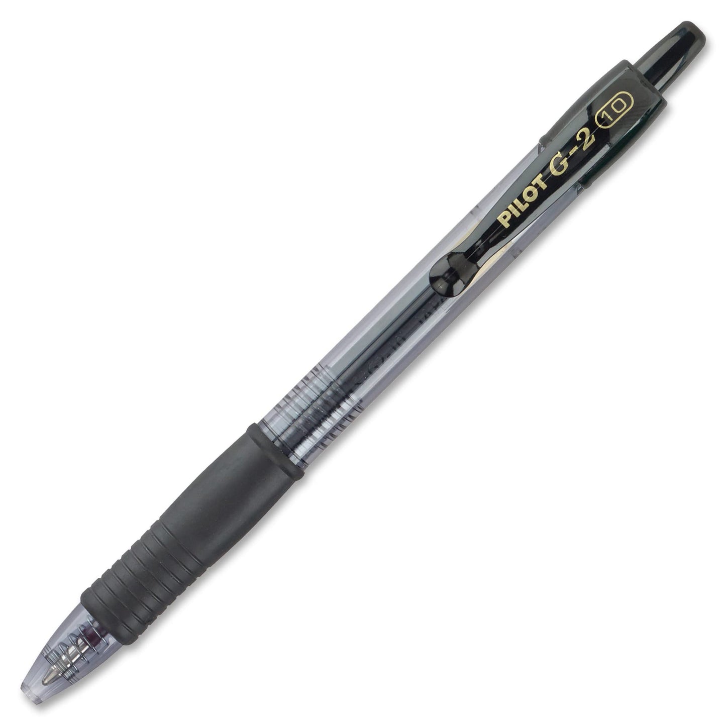 Pilot G2 Premium Refillable & Retractable Rolling Ball Gel Pens, Bold Point, Bold Gel Pens, 1.0mm, Black Ink, 12-Pack