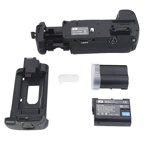 DSTE Replacement for Pro MB-D11 Vertical Battery Grip + 2X EN-EL15 Compatible Nikon D7000 SLR Digital Camera