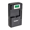 Kastar Intelligent Mini Travel Charger (with High Speed Portable USB Charge Function) for PDA Camera Li-ion Battery Digital Cameras Mp3 Mp4 Players