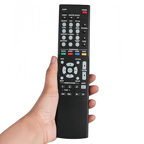 Universal Replacement Remote Control for Denon AVR-X2400H AVR-X3400H AVR-X3000 AVR-E300 AVR-X4400H AVR-X6300H AV Receiver