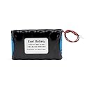 Exell Battery 7.2V 1000mAh NiCD Back-Up Battery for Security Alarm Systems Walynx-RCHBSC, RCHB-SC,C8-B33, MS104, EBC-70, EBC-70-800