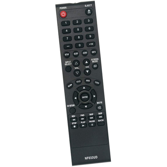 New Replace Remote Control for Sylvania TV LD195SSX LD190SS1 LD190SS2 LD320SS1 LD320SSX