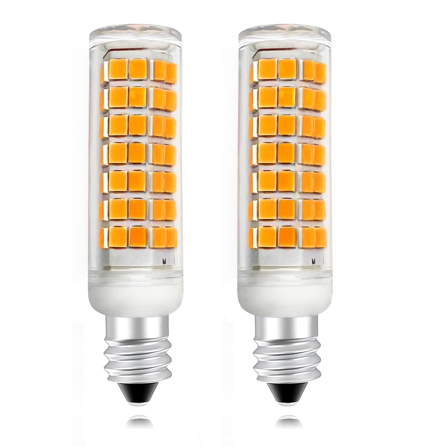 Aooallme E11 LED Bulb 100W Halogen Bulbs Equivalent, JDE11 Mini Candelabra LED Bulb Dimmable,Warm White 2700K,8W 1000LM JDE11 120V 100W LED